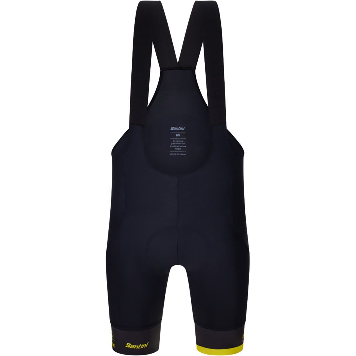 Santini Maillot Jaune Col De La Madeleine Bib Short - Men's Nero, L