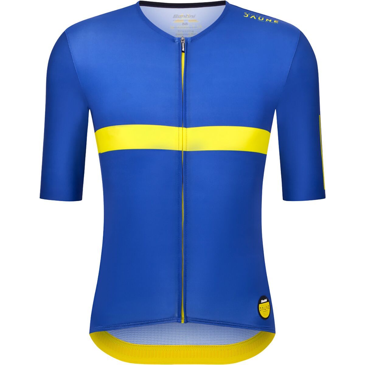 Santini Maillot Jaune Col De La Madeleine Jersey - Men's Print, L