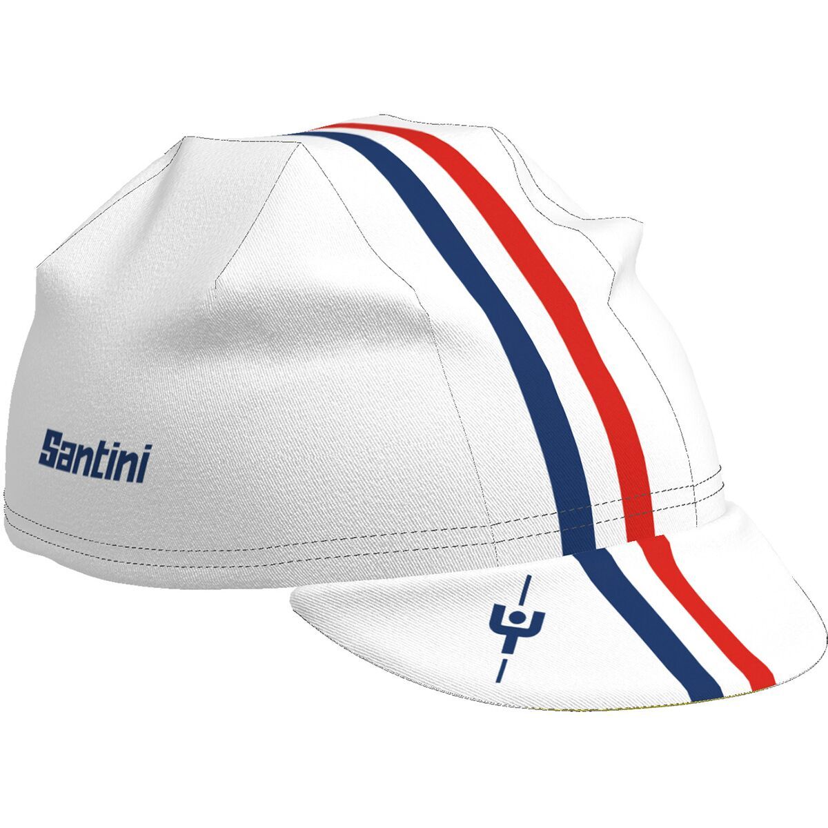 Santini Maillot Jaune Hautacam Cycling Cap Print, One Size