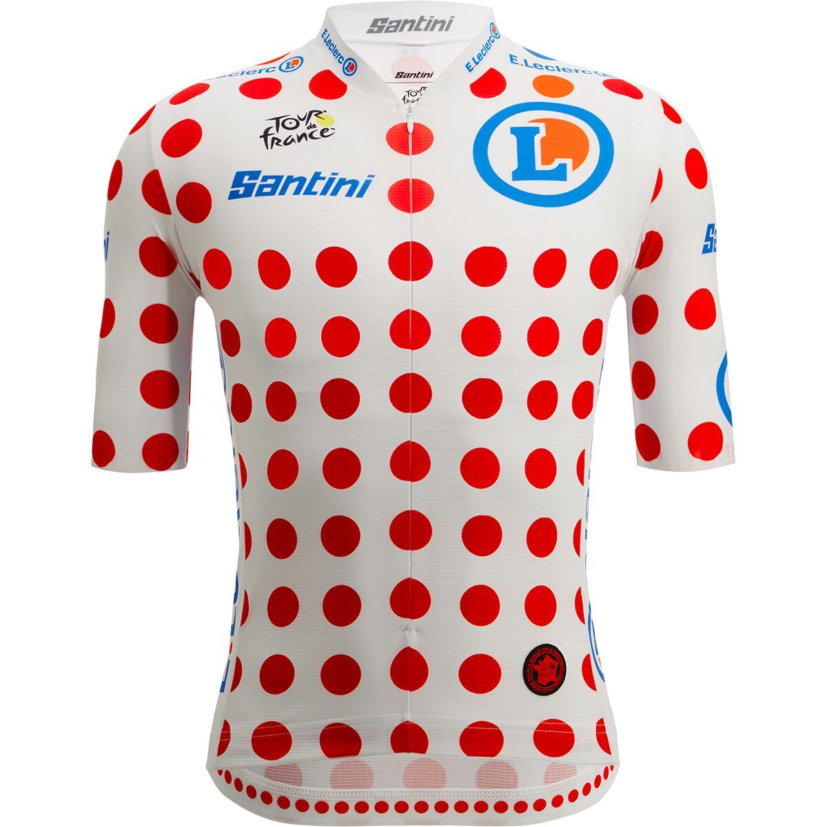 Santini Santini Tour de France Official Polka Dot Jersey - Men's Pois, M