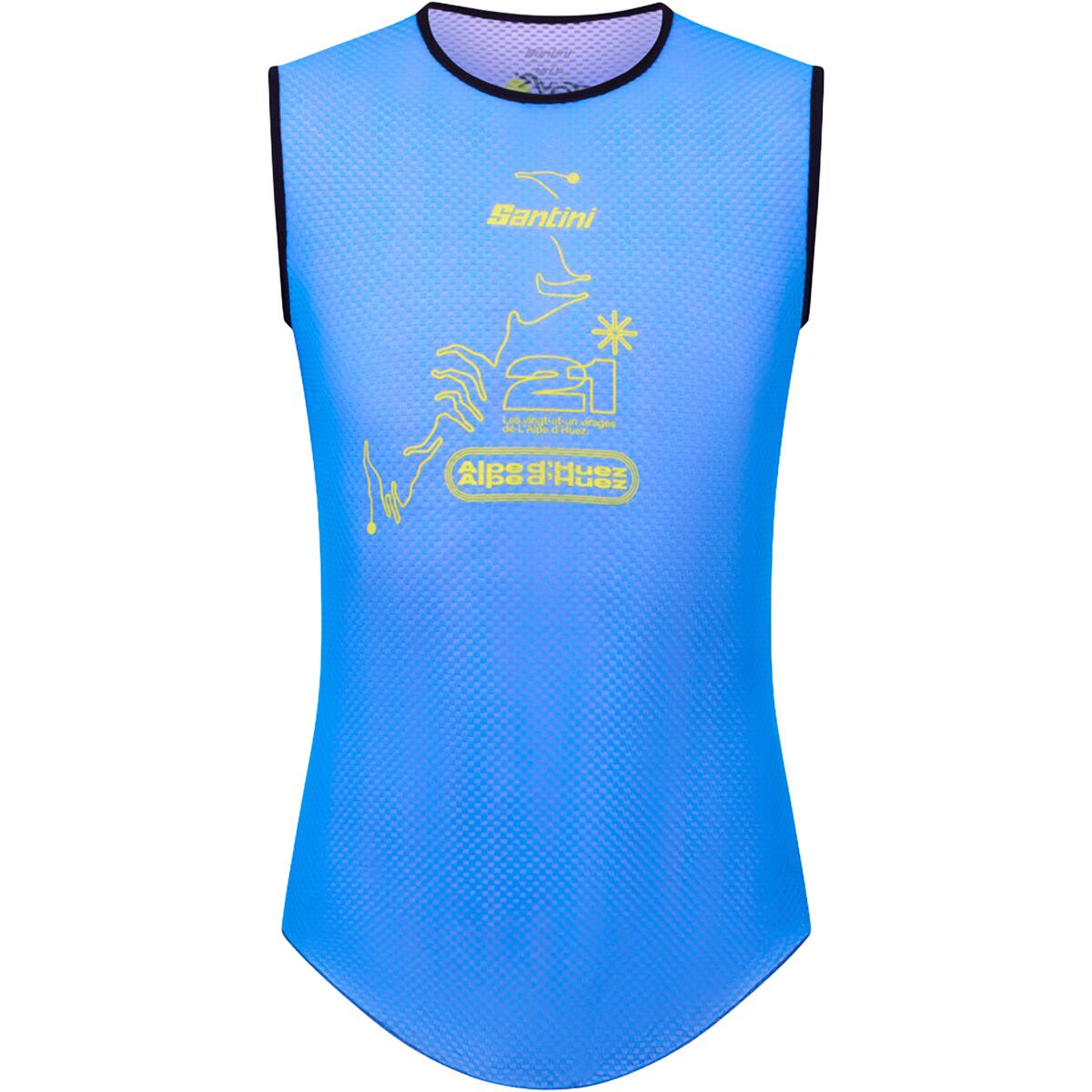 Santini Santini TDF Alpe D'Huez Baselayer - Men's Lilla/Lilac Purple, M/L