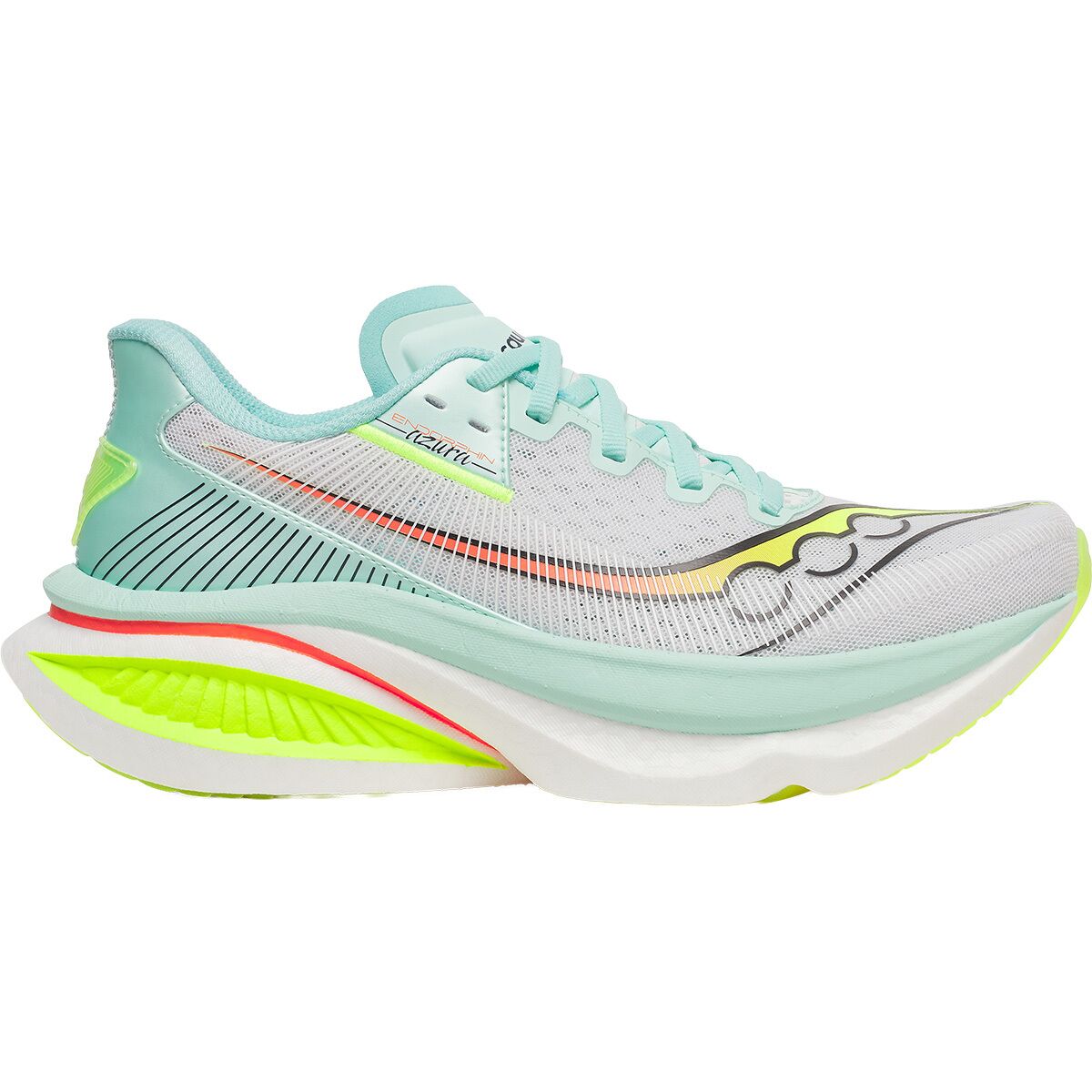 Saucony Endorphin Azura Running Shoe - Women's White/Splash, 8.0
