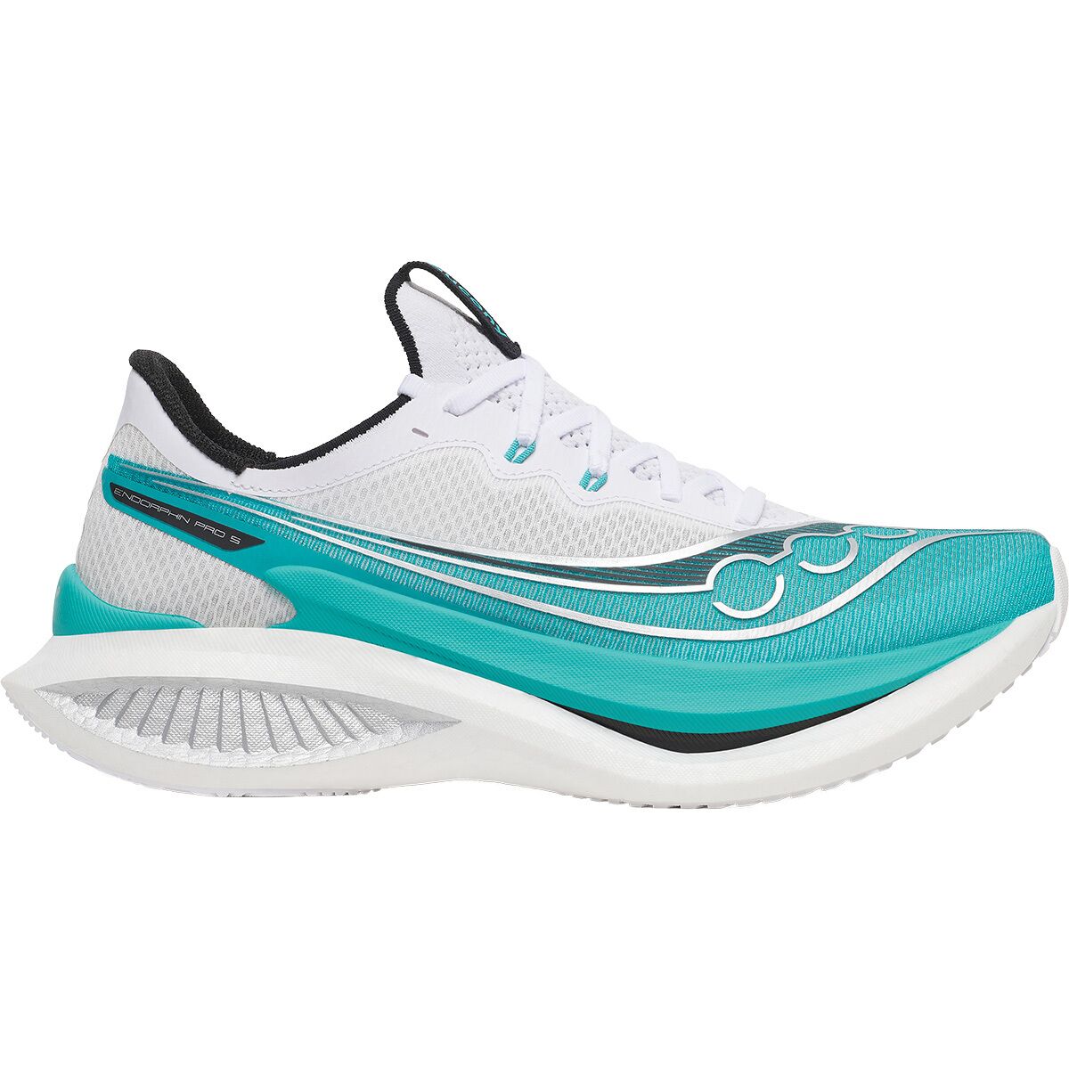 Saucony Endorphin Pro 5 Running Shoe - Men's White/Tranquil, 9.5