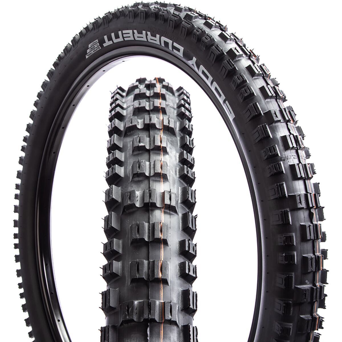 Schwalbe Eddy Current Addix Evolution 29in Front Tire Black, 2.6in, Soft/Super Trail
