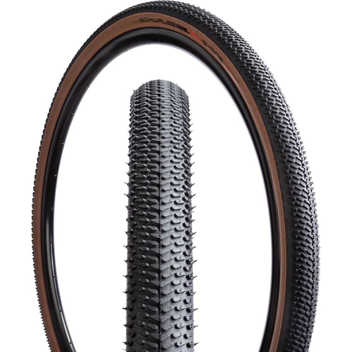 Schwalbe Schwalbe G-One R Evolution Tubeless Tire - 700c Black/Transparent, Pro Addix Race, 700x45mm
