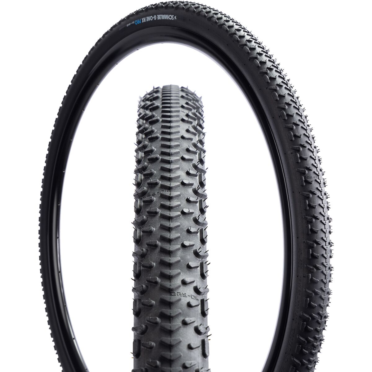 Schwalbe Schwalbe G-One RX Evolution Tubeless Tire - 700c Black, Pro Addix Race, 700x40mm