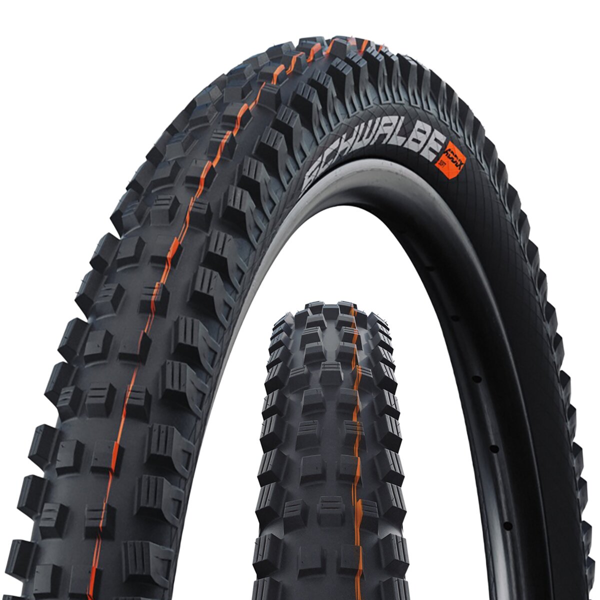 Schwalbe Magic Mary Evolution Tubeless Tire - 27.5in Black, Addix Soft Super Trail, 27.5x2.4in