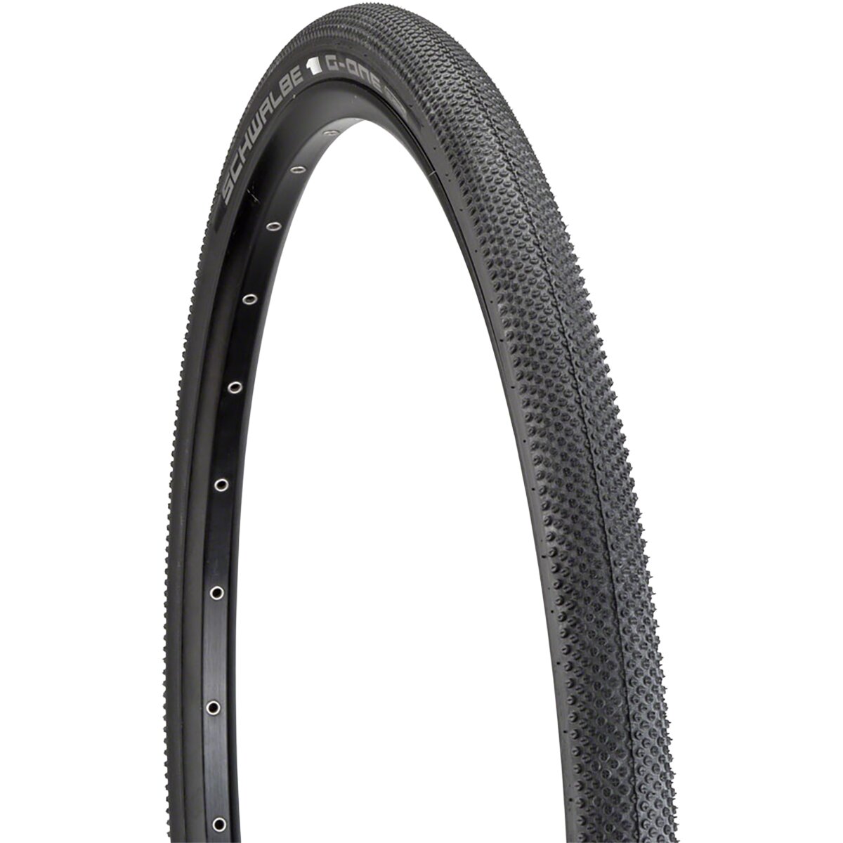 Schwalbe G-One Allround Evolution Tubeless Tire - 700c Black, MicroSkin, 700x35