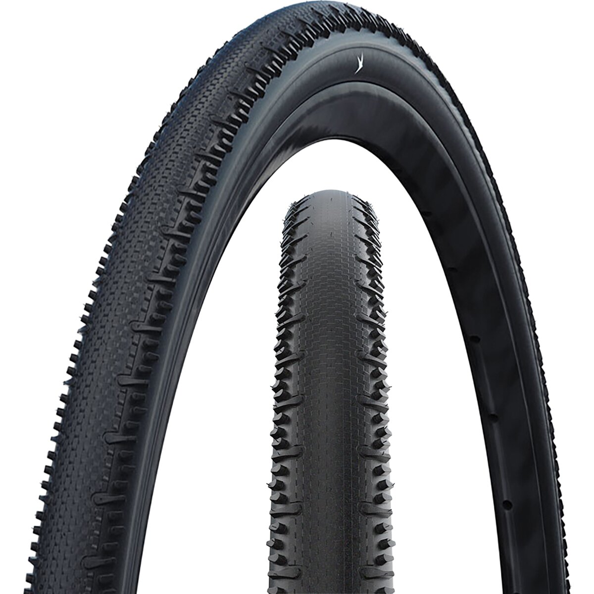 Schwalbe G-One RS Performance Tubeless Tire - 700c Black, RaceGuard Addix Green E-25, 700x40