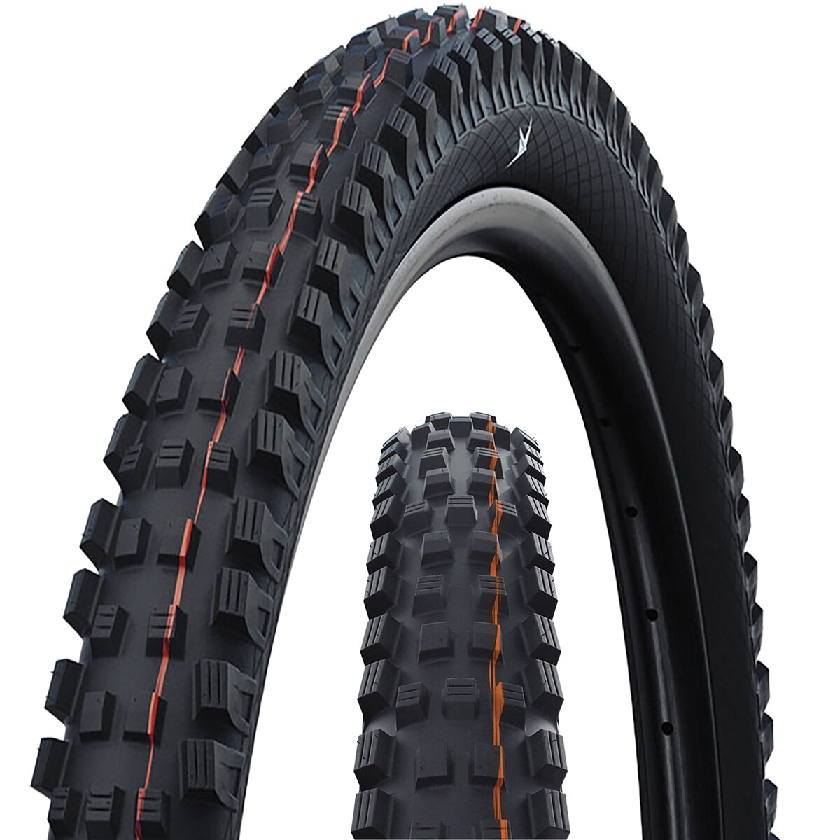 Schwalbe Magic Mary Pro Tubeless Tire - 29in Black/Bronze, Gravity Soft E-50, 29x2.4in