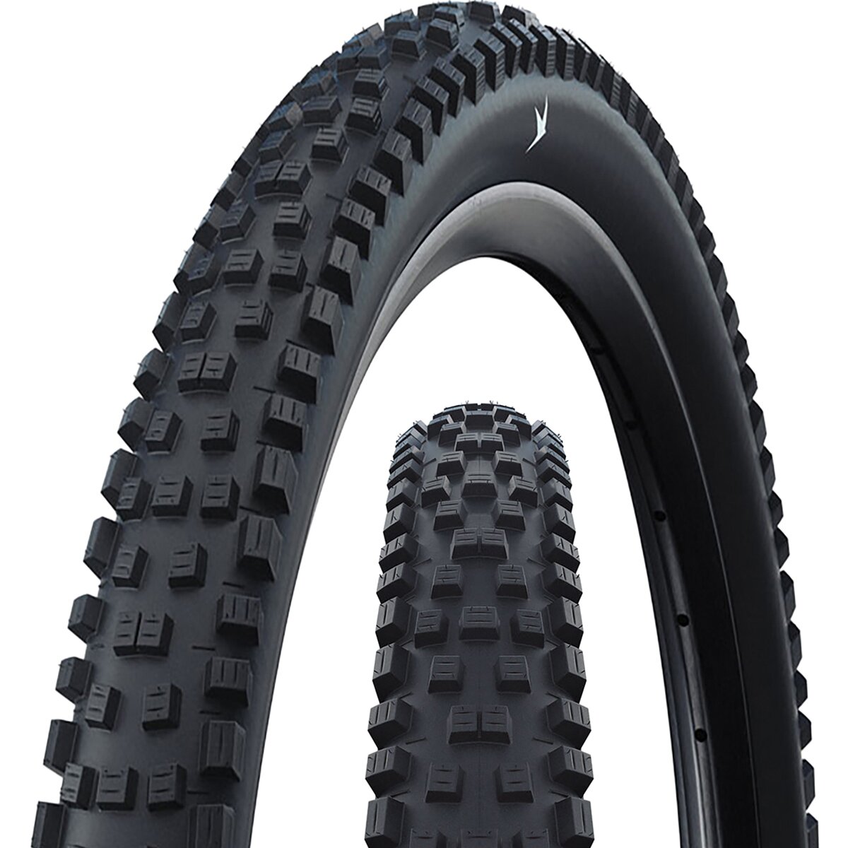 Schwalbe Nobby Nic Pro Tubeless Tire - 29in Black, Trail MID E-50, 29x2.4in