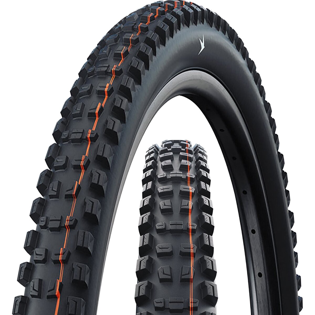Schwalbe Romy Pro Tubeless Tire - 29in Black, Trail Soft E-50, 29x2.4in