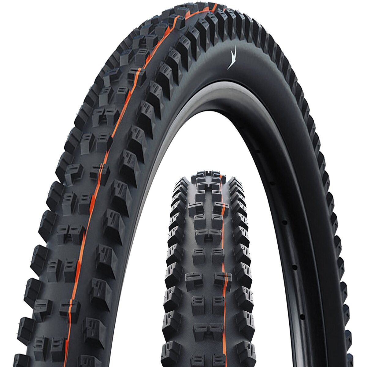 Schwalbe Tacky Chan Pro Tubeless Radial Tire - 27.5in Black, Trail Soft E-50, 27.5x2.5in