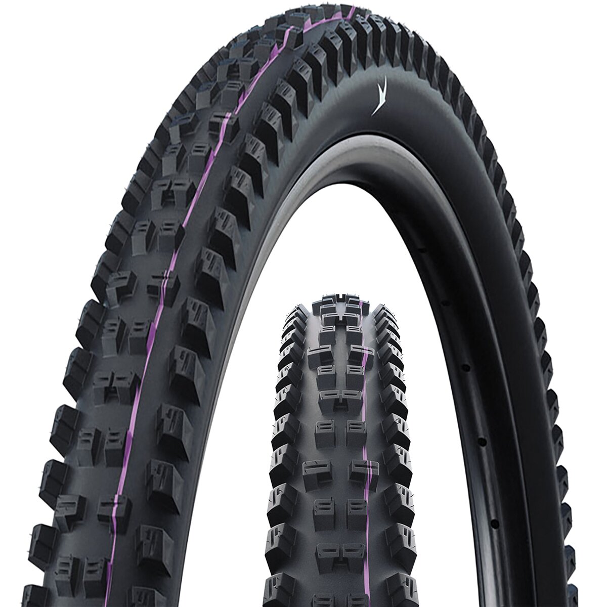 Schwalbe Tacky Chan Pro Tubeless Radial Tire - 27.5in Black, Trail Ultra Soft E-50, 27.5x2.5in