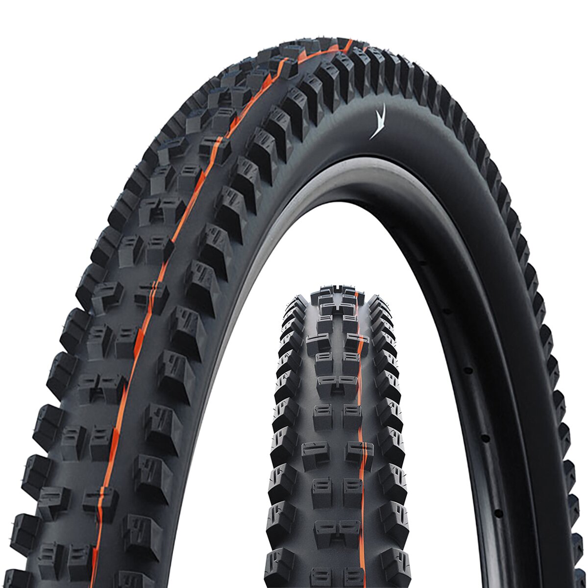 Schwalbe Tacky Chan Pro Tubeless Radial Tire - 29in Black, Trail Soft E-50, 29x2.5in