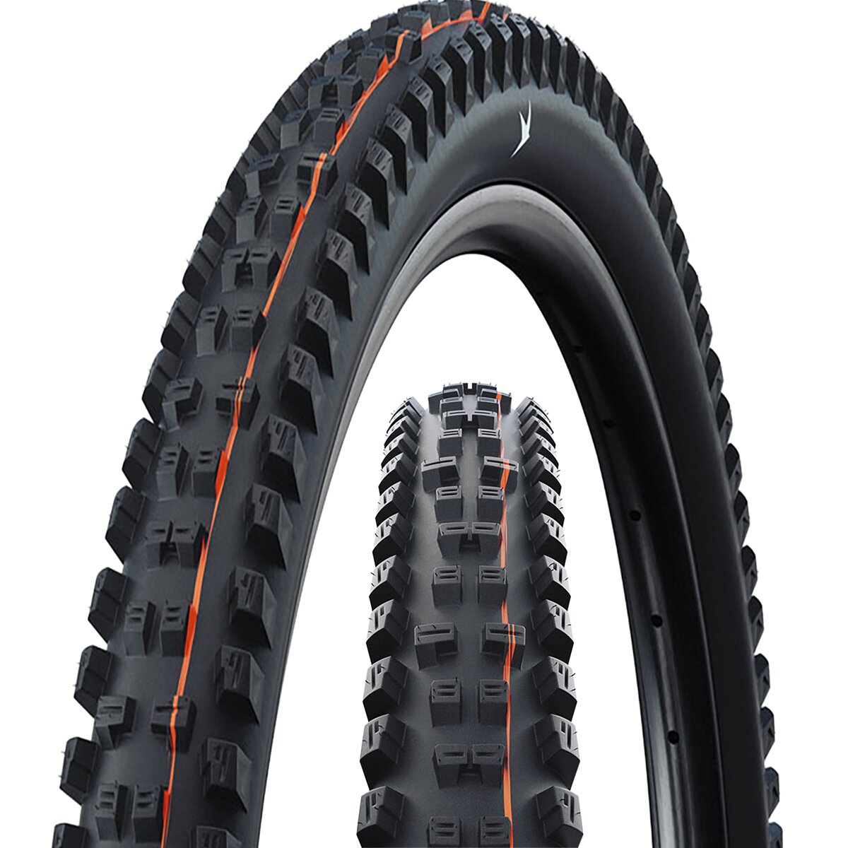 Schwalbe Tacky Chan Pro Tubeless Tire - 29in Black, Gravity Soft E-50, 29x2.4in