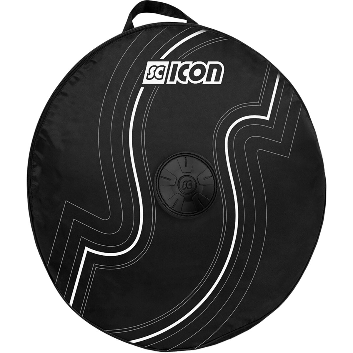 SciCon Single Wheel Padded Bag Black, One Size