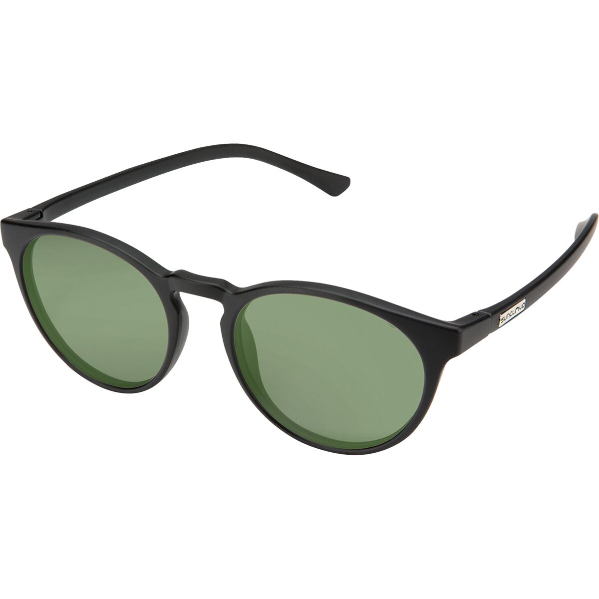 Suncloud Polarized Optics Suncloud Polarized Optics Metric Polarized Sunglasses Matte Black/Polarized Gray Green, One Size - Men's