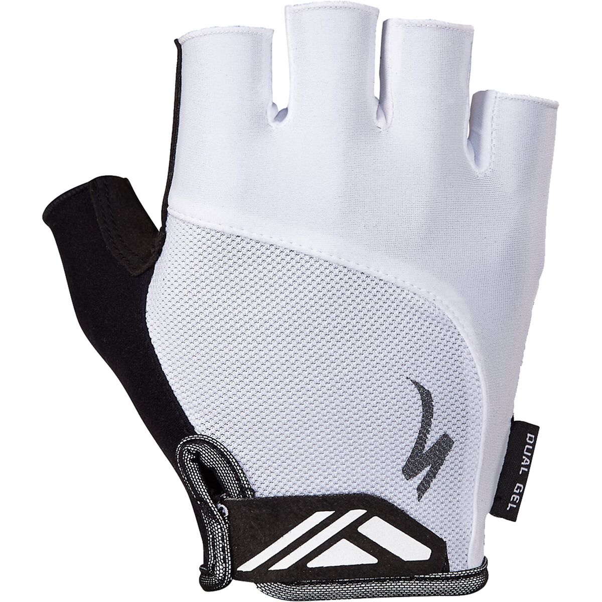Specialized Body Geometry Dual-Gel Short Finger Glove - Men's White, XXL