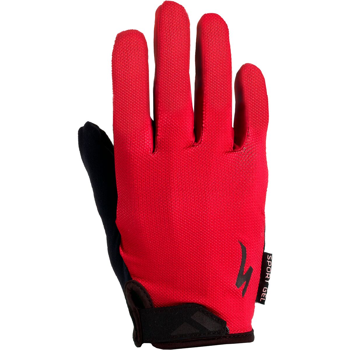 Specialized Body Geometry Sport Gel Long Finger Gloves (Vivid Red) (M)