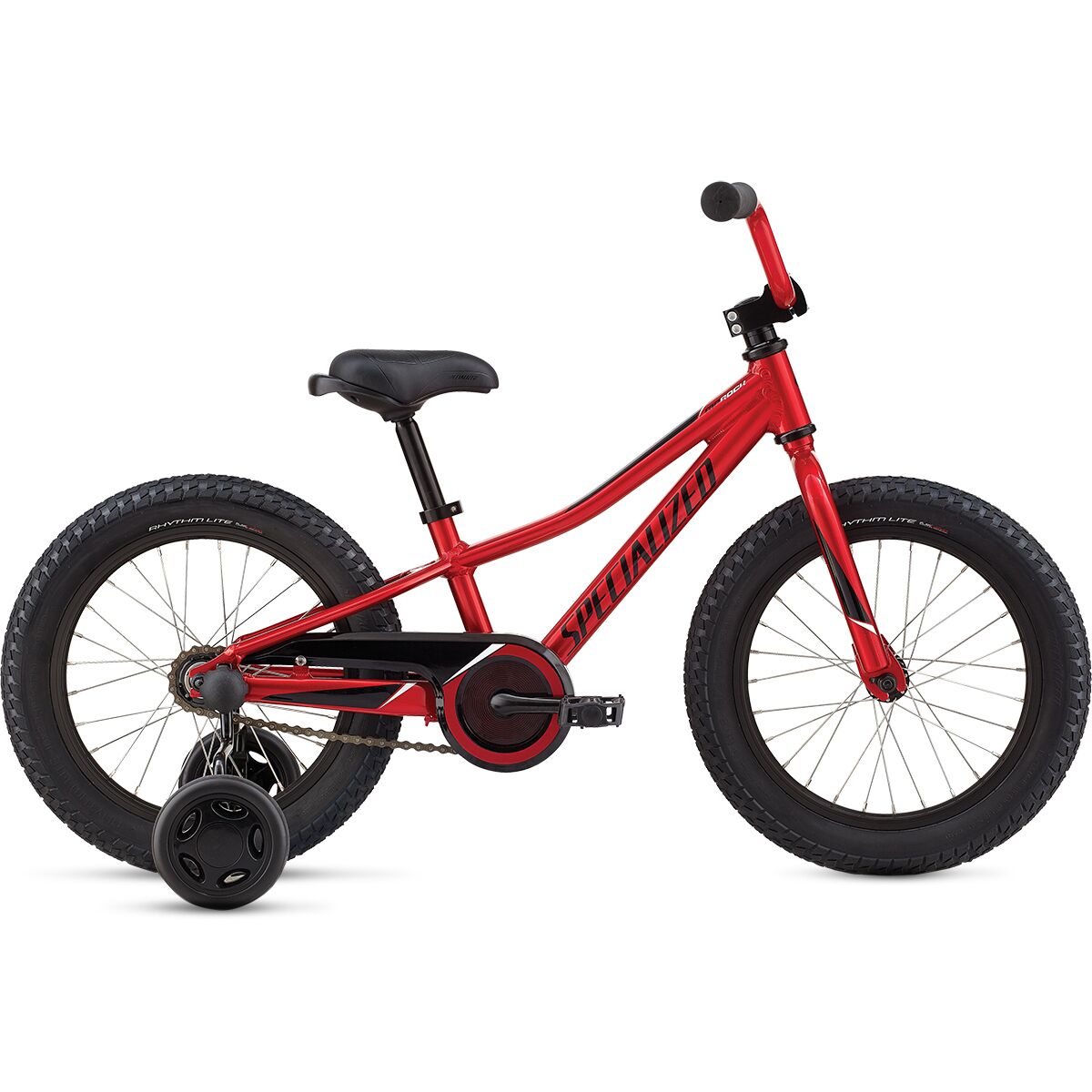 Specialized Riprock Coaster 16in - Kids' Candy Red/Black/White, One Size