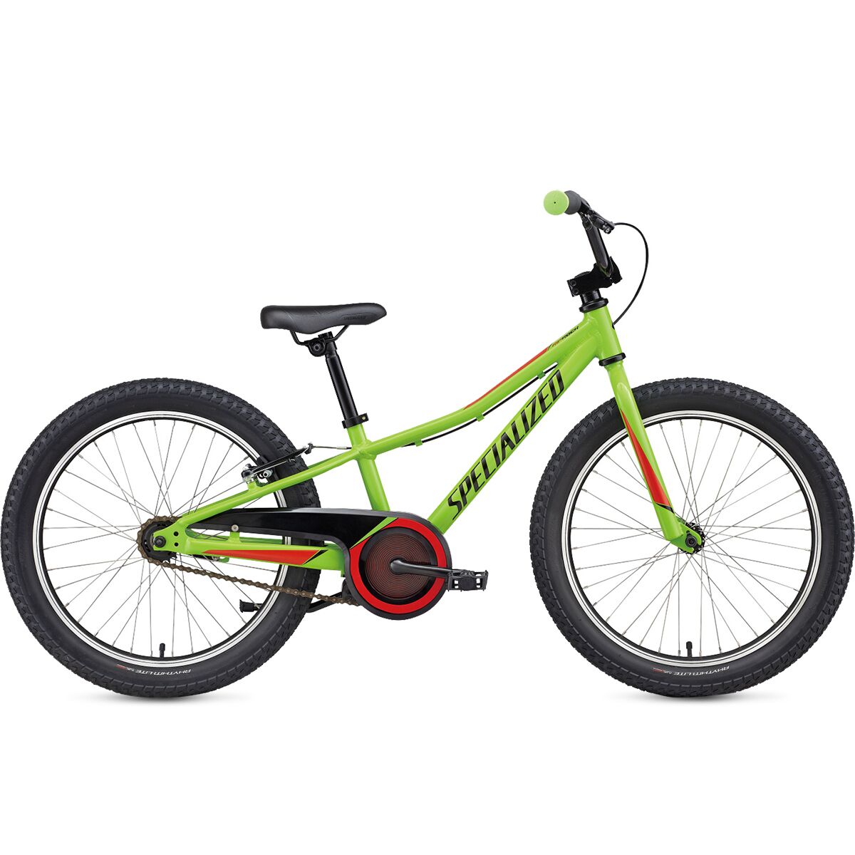 Specialized Riprock Coaster 20in - Kids' Monster Green/Nordic Red, One Size