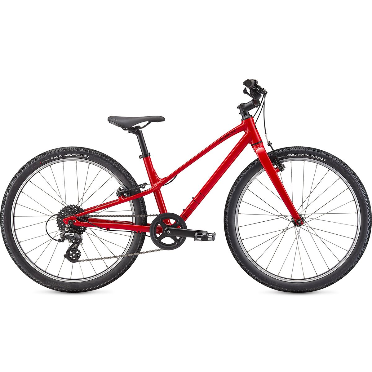 Specialized Jett 24in Bike - Kids' Gloss Flo Red/Black, 24in product image