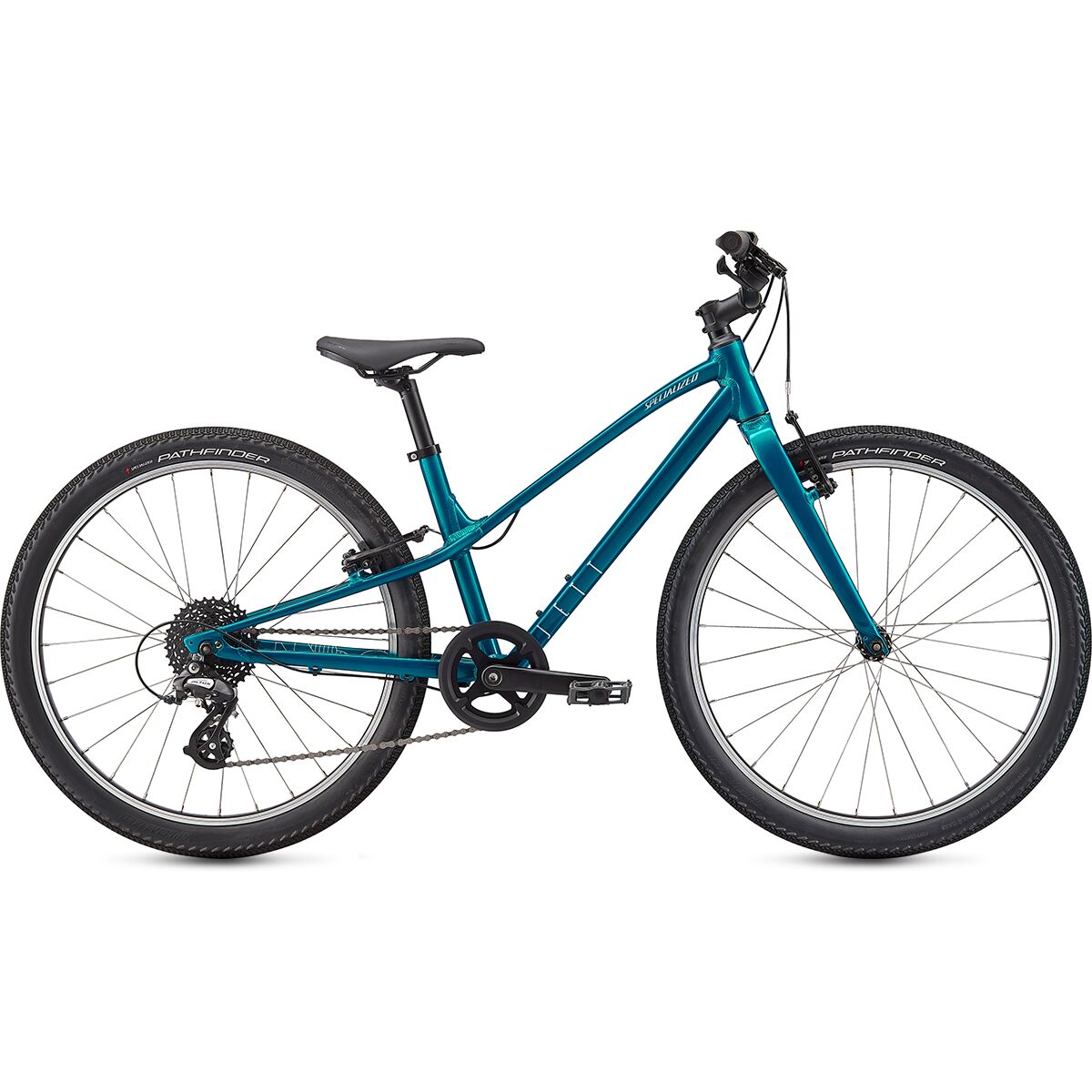 Specialized Jett 24in Bike - Kids' Gloss Teal Tint/Flake Silver, 24in product image