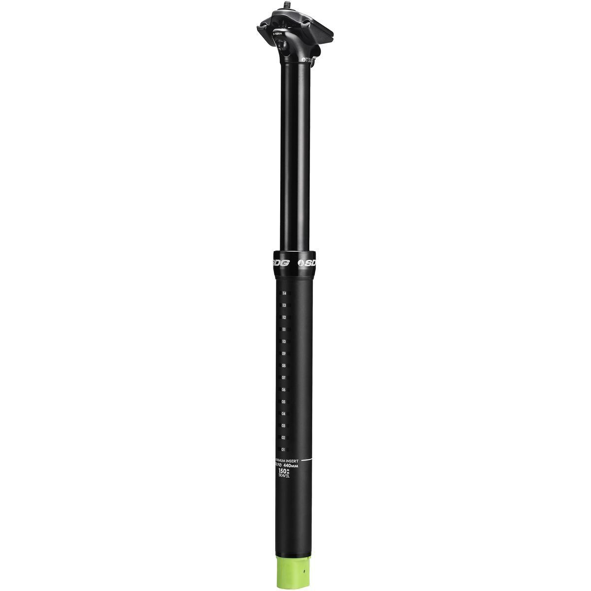 SDG Components Tellis Dropper Seatpost Black, 34.7mm, 100mm