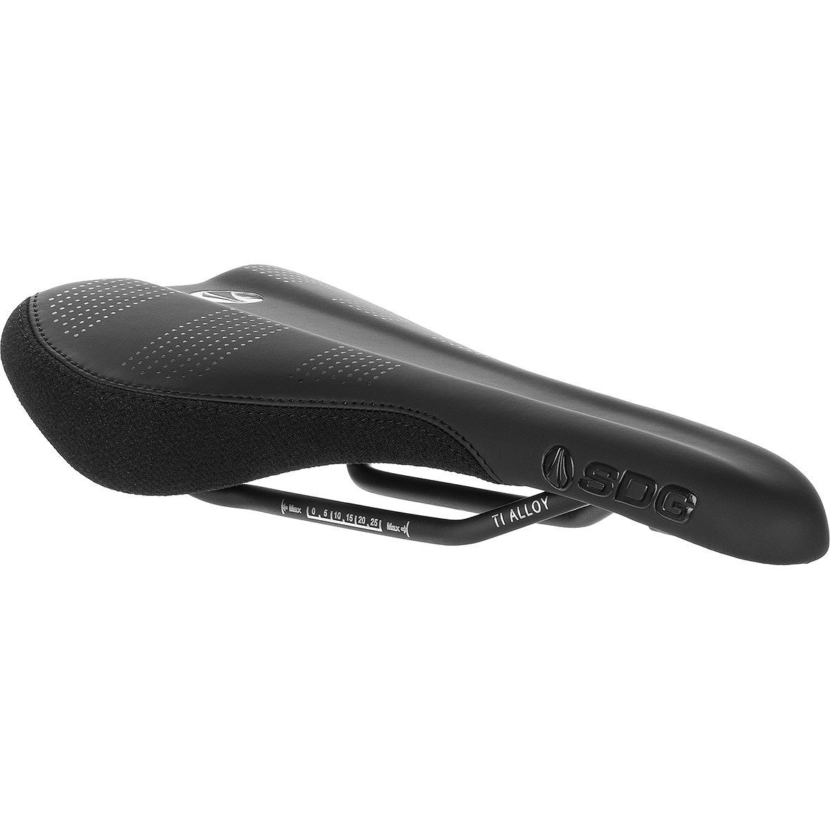 Sdg Components SDG Components Radar MTN Ti-Alloy Saddle Black/Black, 137mm