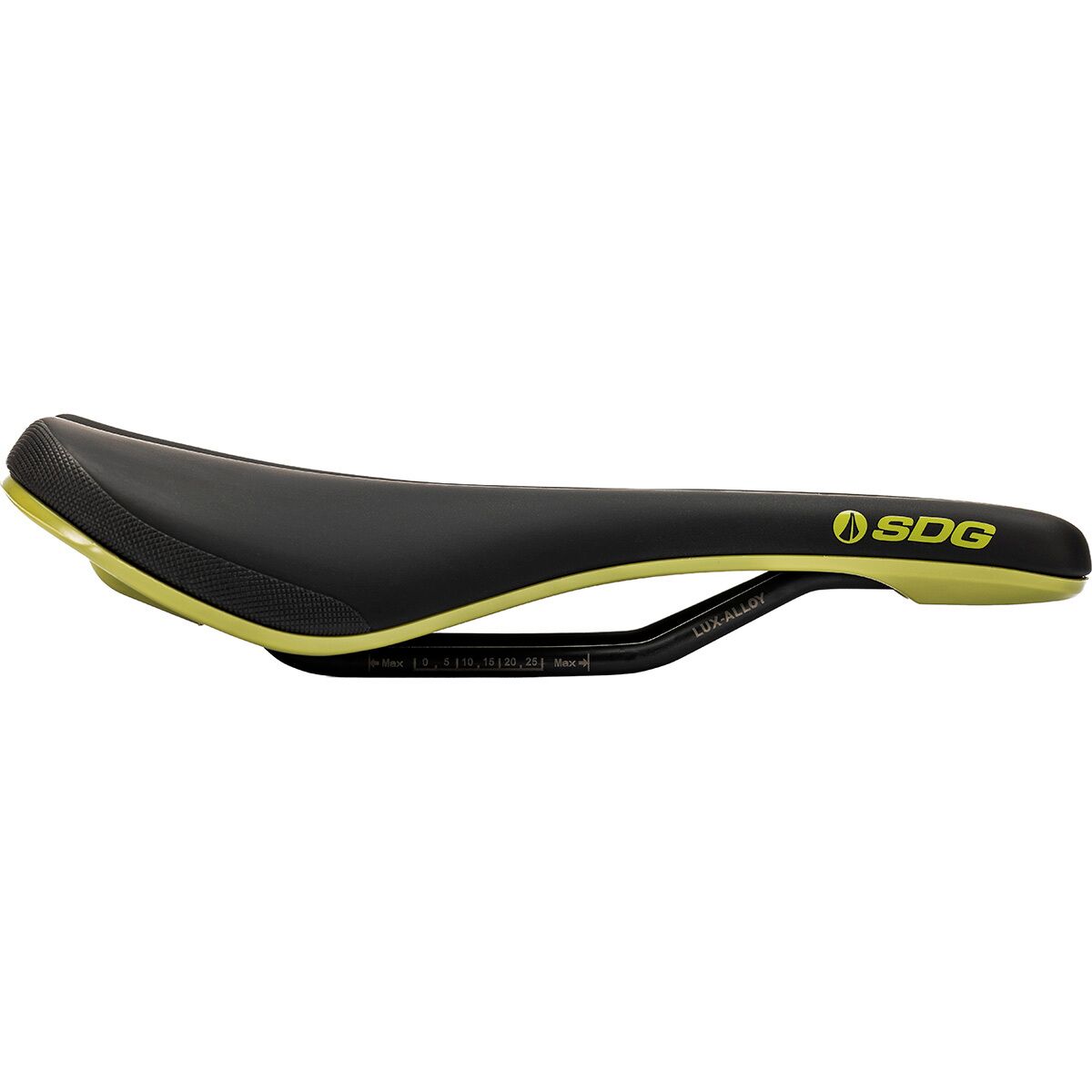 SDG Components Bel-Air V3 Lux-Alloy Saddle Olive Green, 140mm