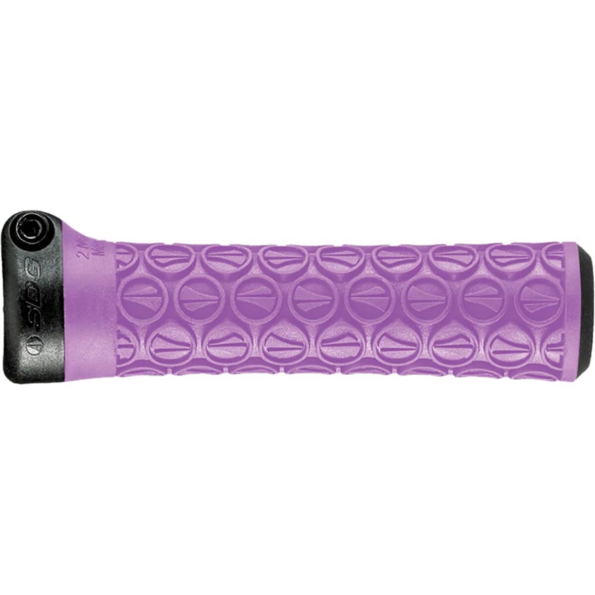 SDG Components Slater JR Lock On Grips Purple, One Size