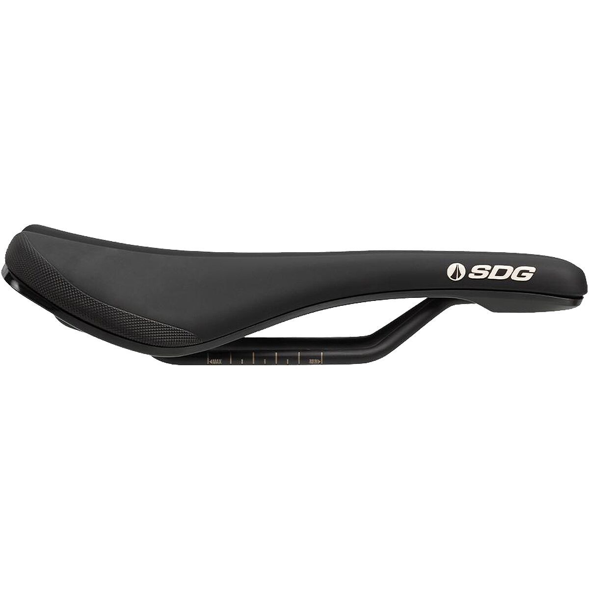 SDG Components Bel-Air V3 Traditional Steel Saddle Black, One Size