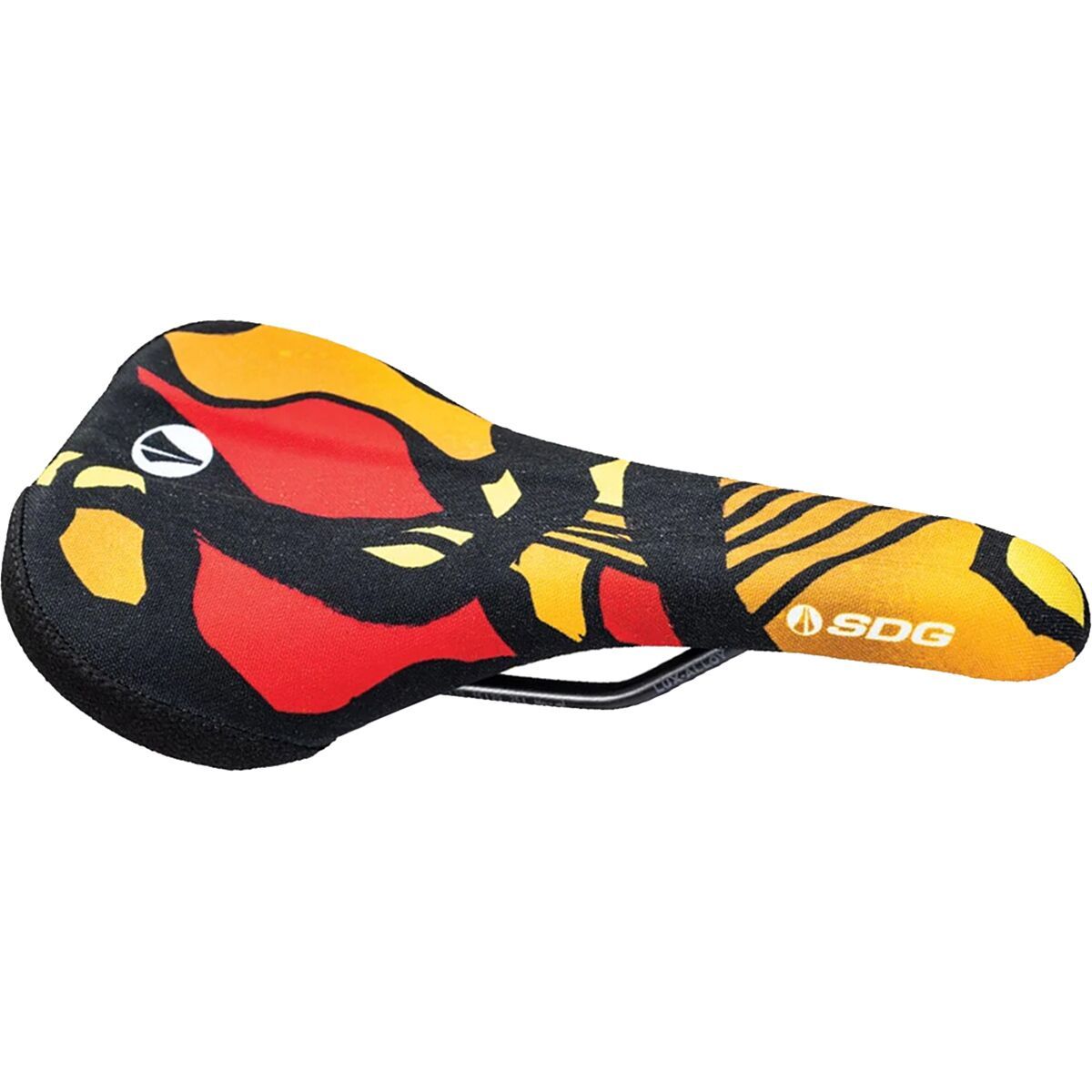 SDG Components Bel-Air V3 Lux-Alloy Terra Firma Saddle Camo Orange, 140mm