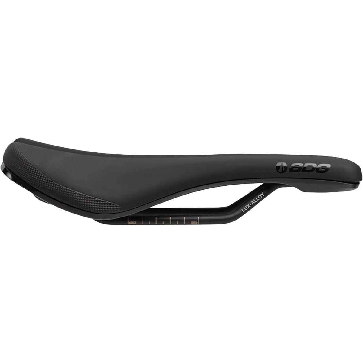 SDG Components CAST Bel-Air V3 Kriss Kyle Signature Saddle Black, Lux-Alloy, 140x260mm