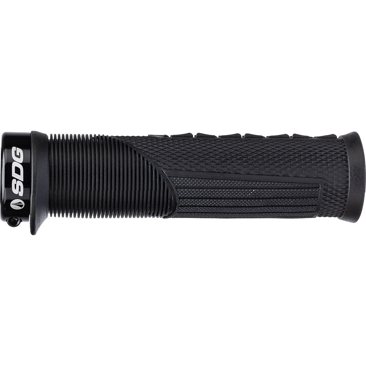 SDG Components Thrice OC Lock-On Grips Black, 32.5mm
