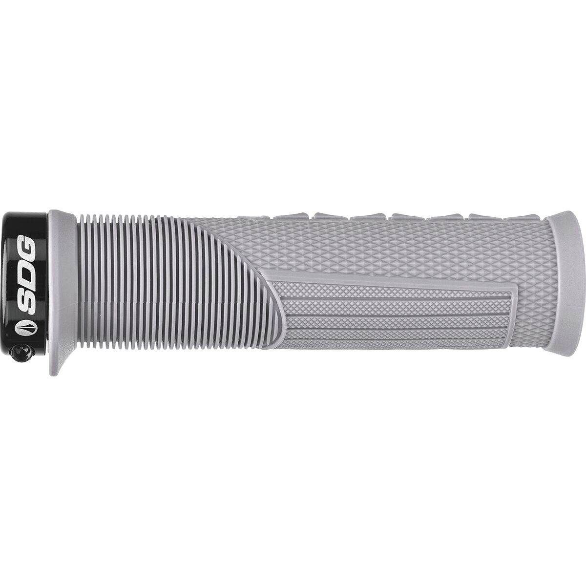 SDG Components Thrice OC Lock-On Grips Grey, 32.5mm