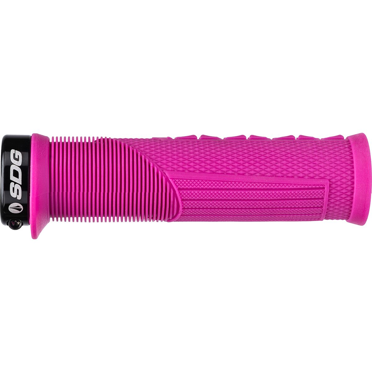 SDG Components Thrice OC Lock-On Grips Pink, 32.5mm