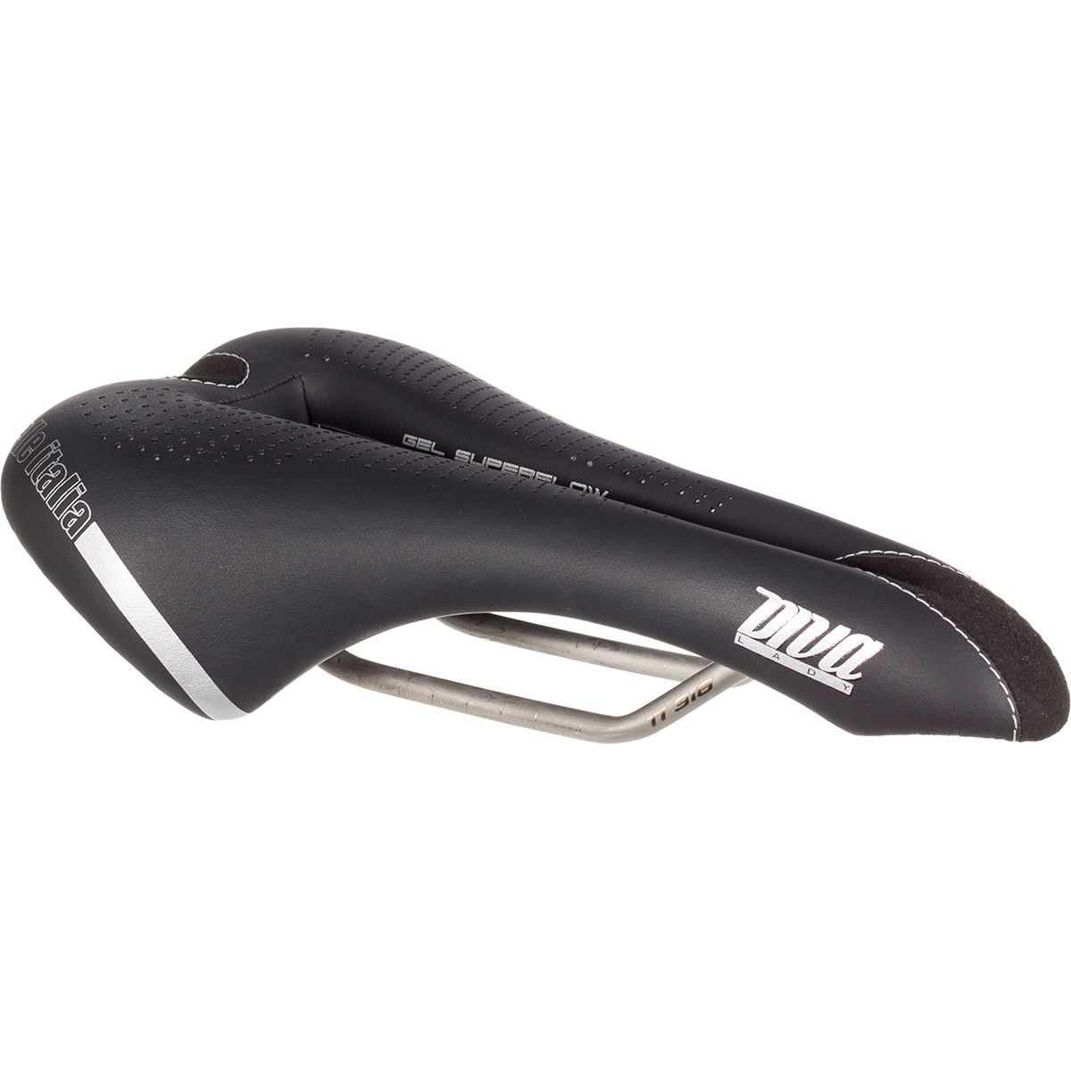 Selle Italia Diva Gel Superflow Saddle - Women's Black, S3