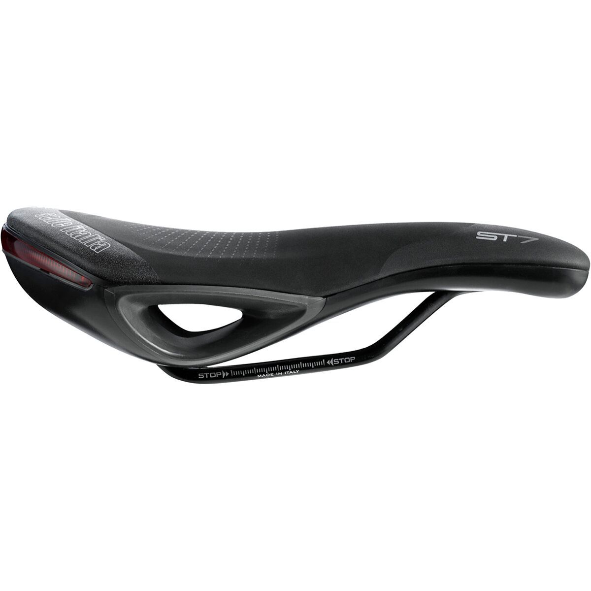 Selle Italia ST 7 Vision Superflow Saddle - Men's Black, FeC Alloy, W165xL250mm