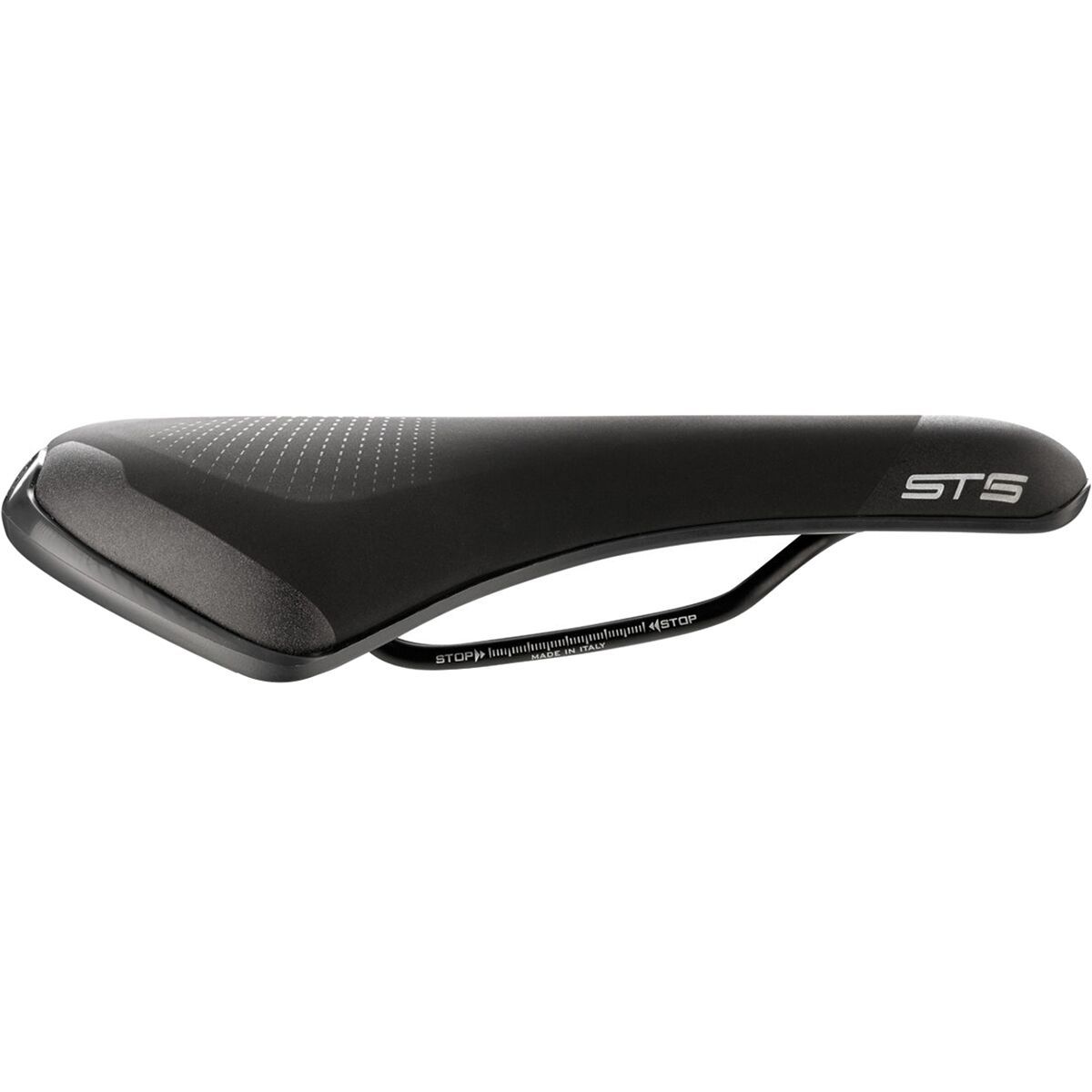 Selle Italia ST 5 Flow Saddle Black, FeC Alloy, W155xL276mm
