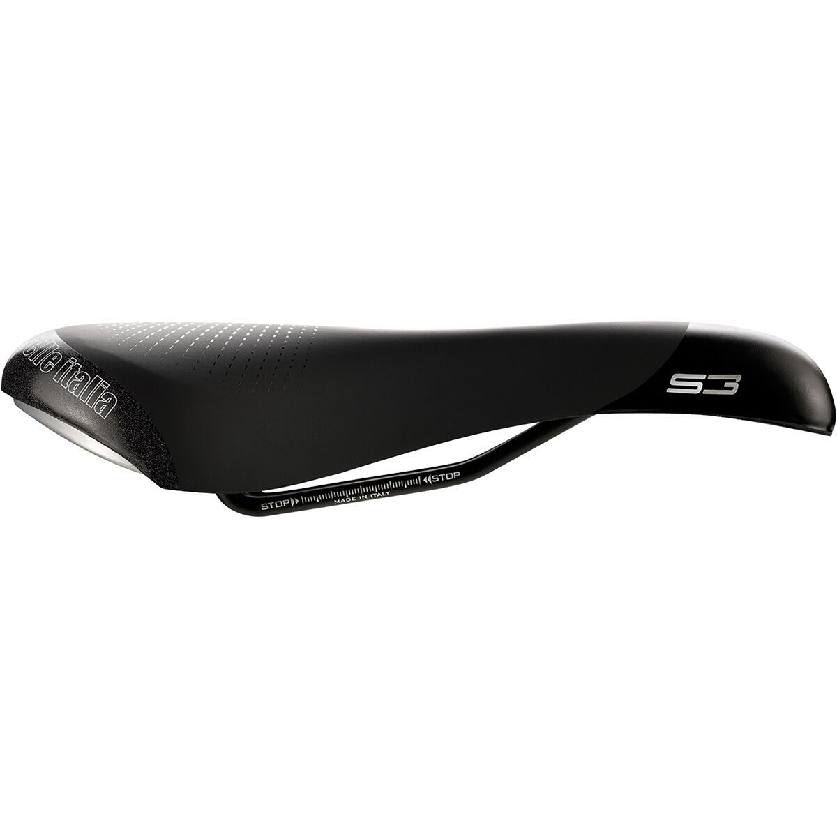 Selle Italia S3 Flow Saddle - Men's Black, FeC Alloy, W140xL272mm