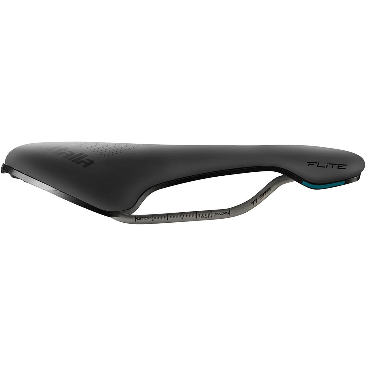 Selle Italia FLITE Boost Gravel TI316 Superflow Saddle Blue Granite, S