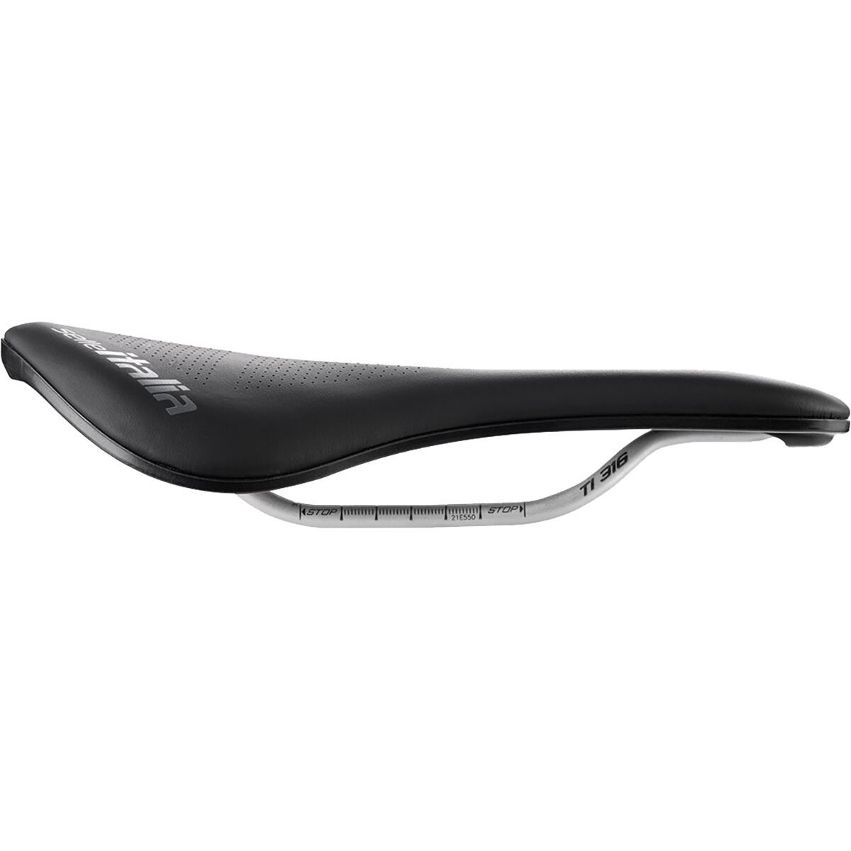 Selle Italia NOVUS EVO Boost Superflow Saddle - Men's Black, Ti 316, W145xL248mm