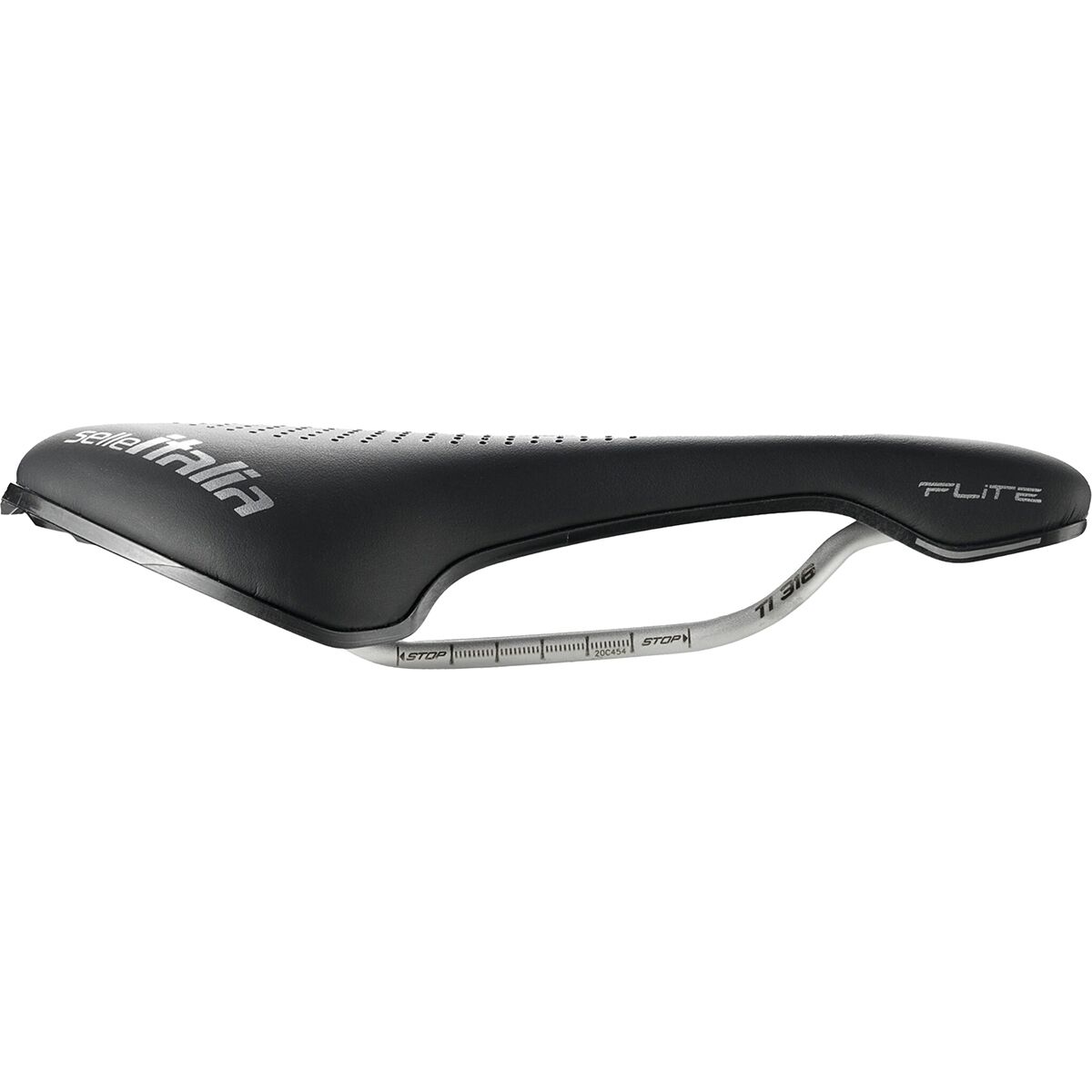 Selle Italia Selle Italia WATT Gel Superflow Saddle Black, Ti 316, W133xL255mm