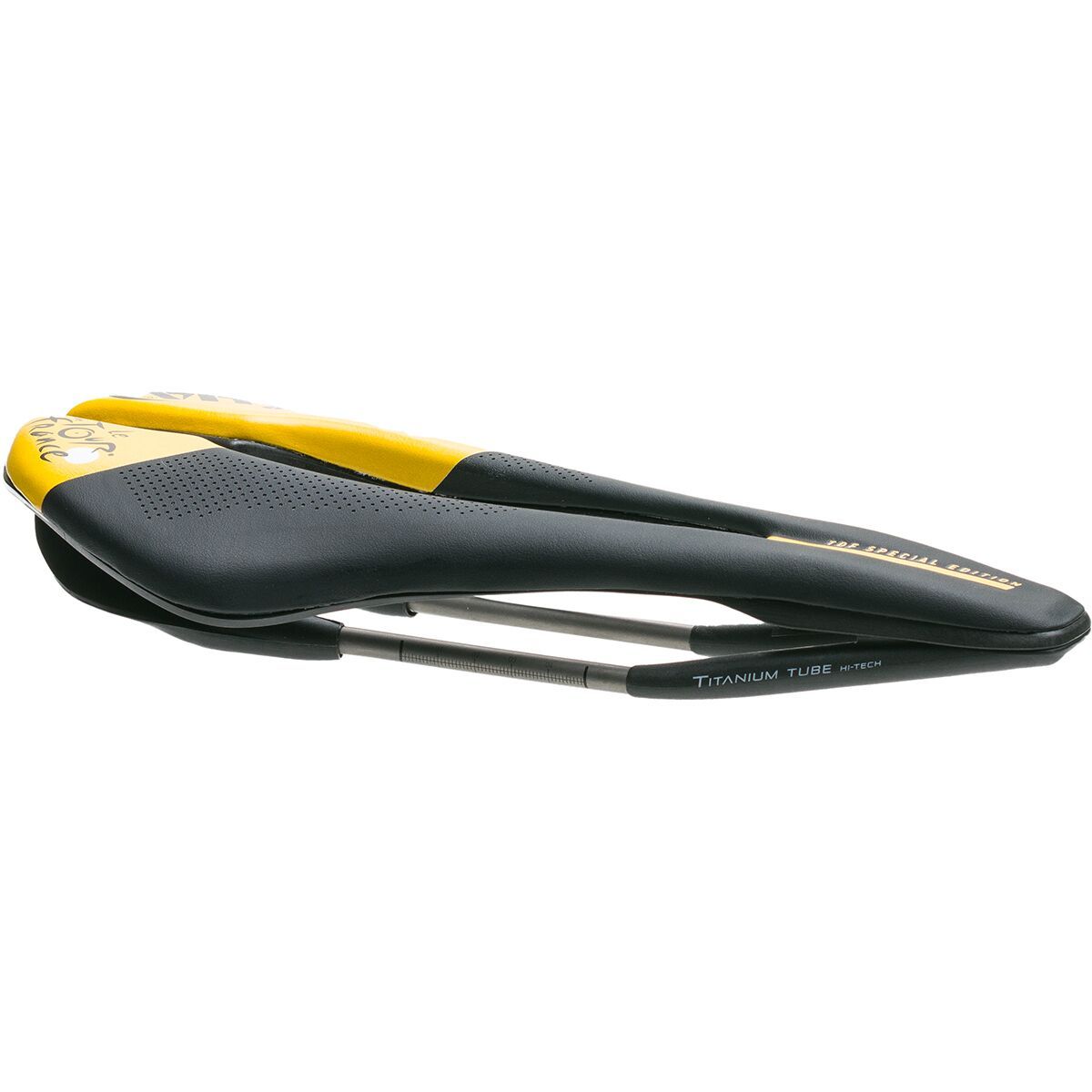 Selle Italia SP-01 TDF Superflow Titanium Saddle Black, S