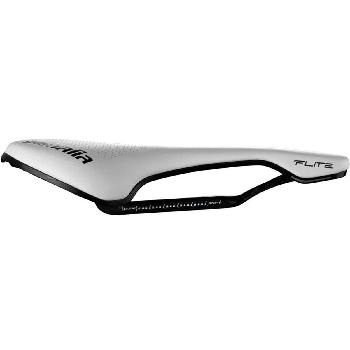 Selle Italia Flite Boost Kit Carbonio Superflow Carbon Saddle White, S, 135x250mm
