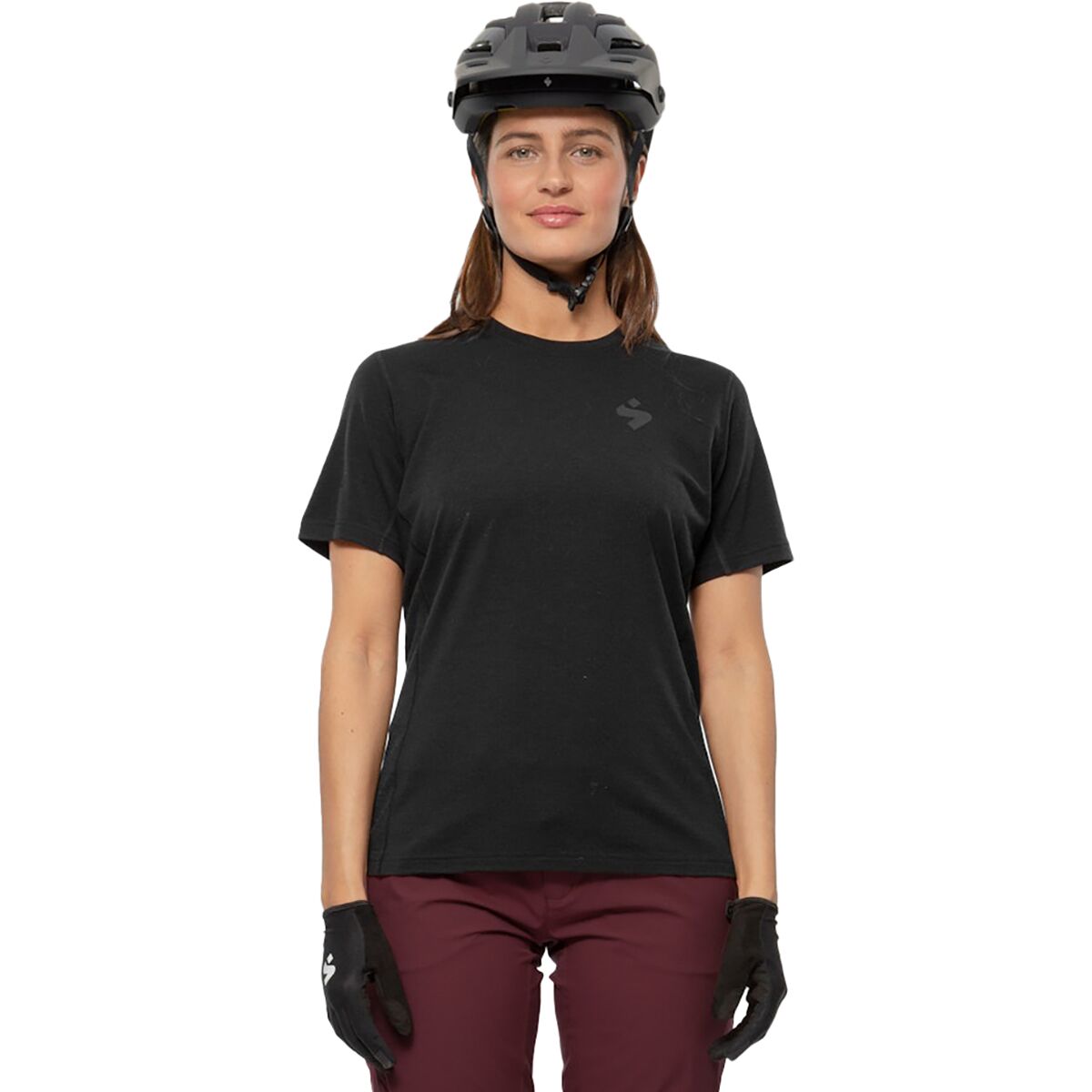 Sweet Protection Hunter Merino Short-Sleeve Jersey - Women's Black, M