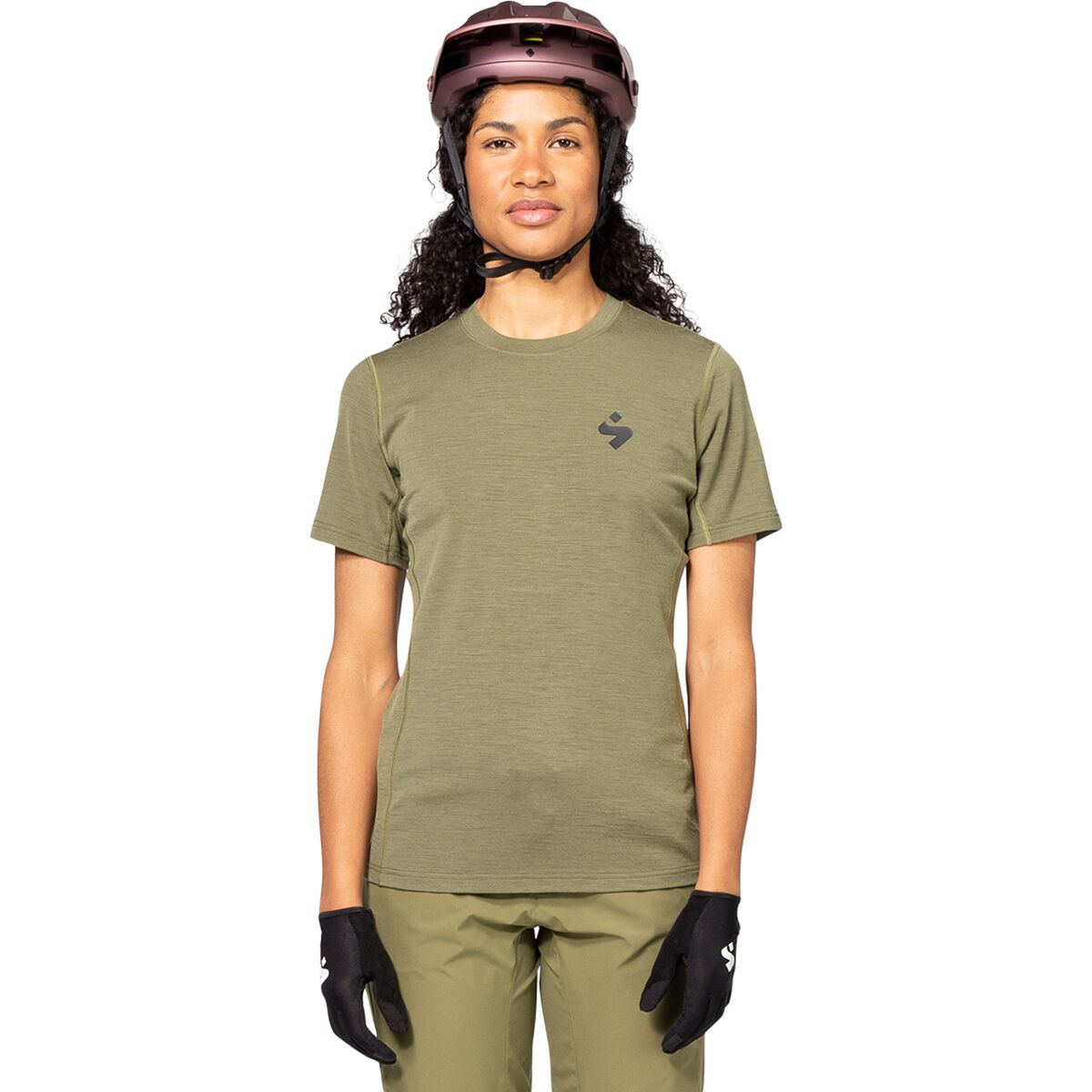 Sweet Protection Hunter Merino Short-Sleeve Jersey - Women's Woodland, XS