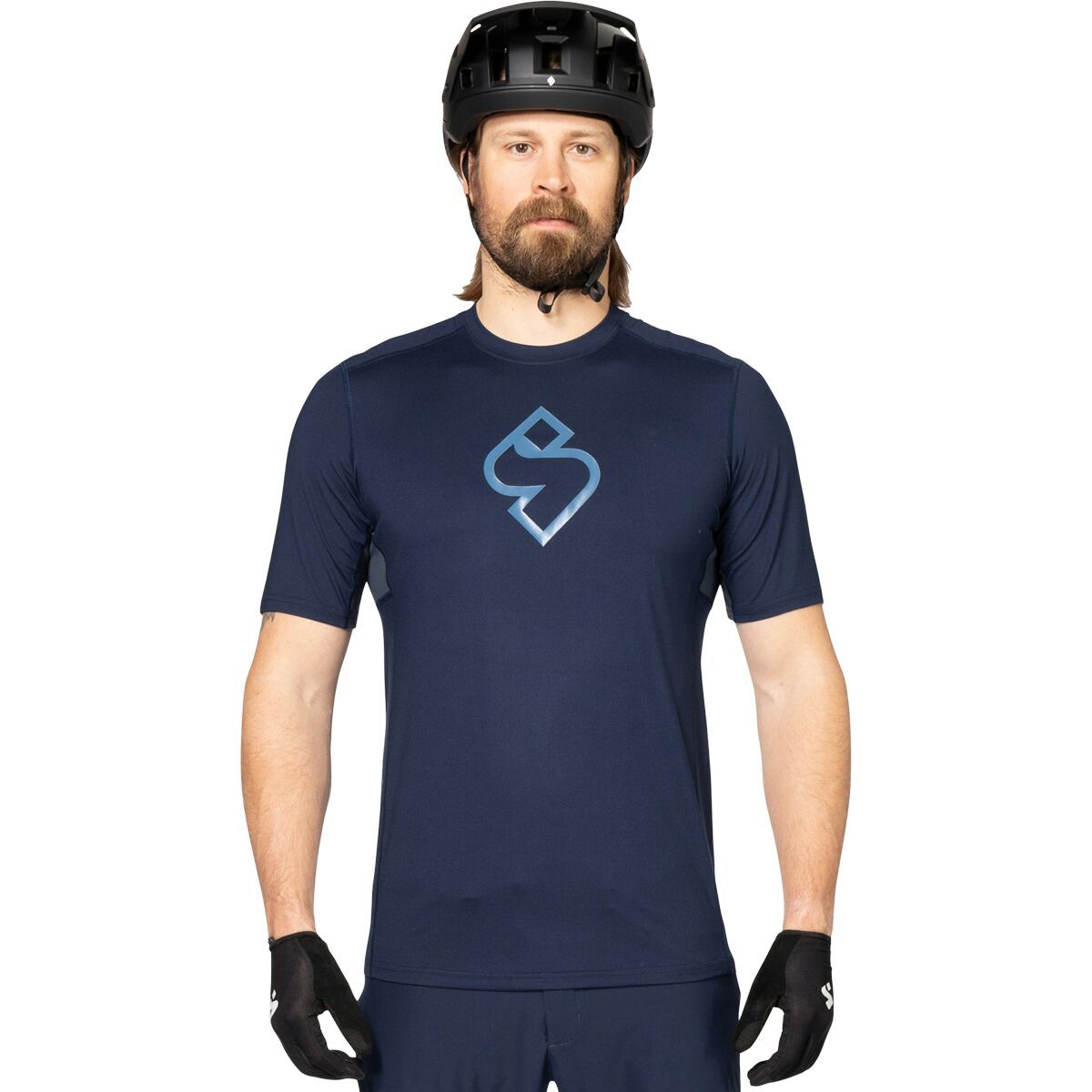 Sweet Protection Sweet Protection Hunter Short-Sleeve Jersey - Men's Navy Blazer, M